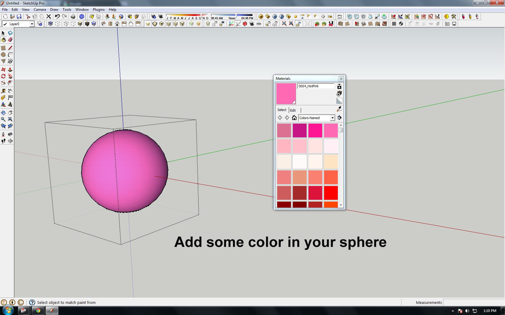 Create HDRI Environment using Sketchup