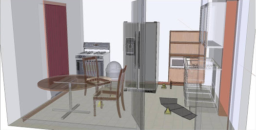 SketchUp for crime scene reconstruction