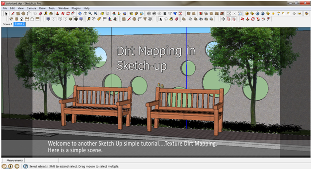 Dirt Mapping Tutorial with SketchUp