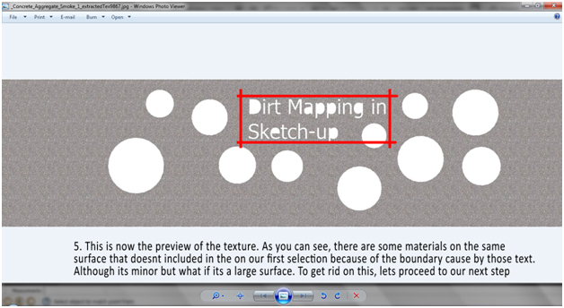 Dirt Mapping Tutorial with SketchUp