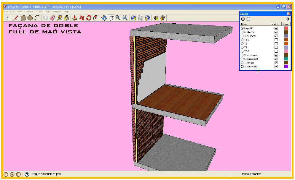 The creation of an Innovative Didactic resource with SketchUp