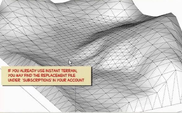 Instant Terrain new feature - SketchUp Plugin