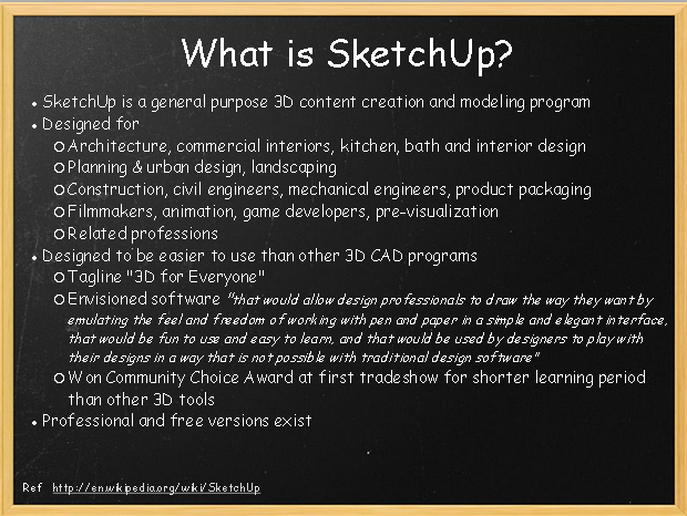 Google SketchUp - Accelerate the Learning Curve