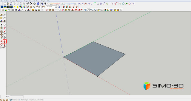 SketchUp tools: PUSH / PULL