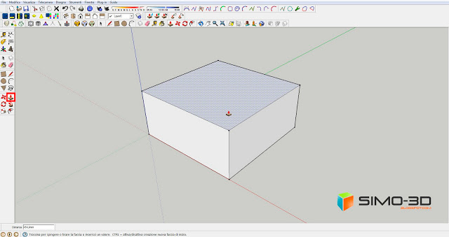 SketchUp tools: PUSH / PULL