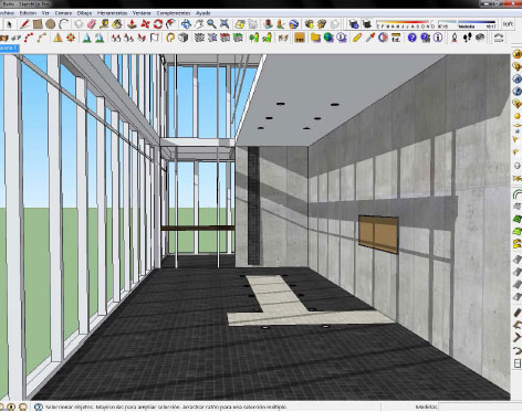 How to create the design of a bathroom with sketchup pro