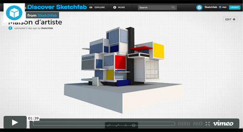 Sketchfab aims to become the global platform for sharing 3D models