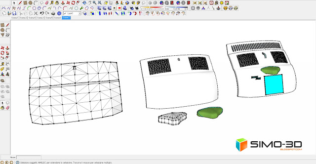 How to model a Fiat Car 500 with Sketchup