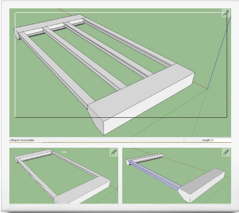 How to Create a Simple Bridge in Google SketchUp