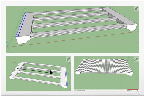 How to Create a Simple Bridge in Google SketchUp