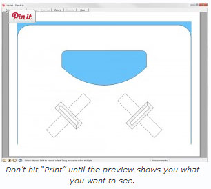 Print Full-size Patterns from SketchUp