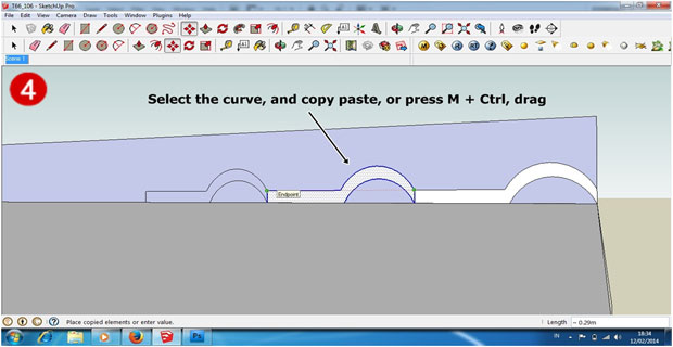 Make realistic roof in Sketchup