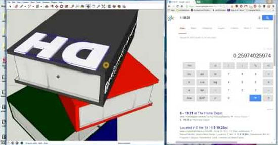 How to generate 3d text in sketchup and place, scale and manoeuvre it
