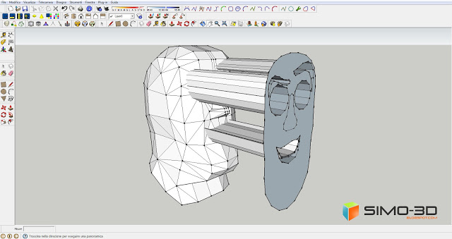 Modeling Buzz Lightyear with Sketchup