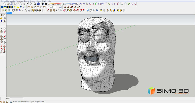 Modeling Buzz Lightyear with Sketchup
