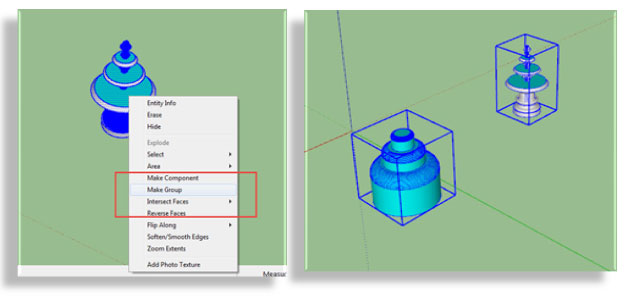 Import your design from CAD to Sketchup