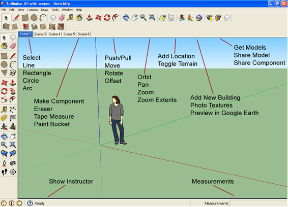 SketchUp getting started