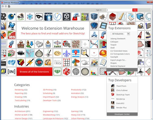 Transform your sketchup skills to the next level with sketchup extension warehouse