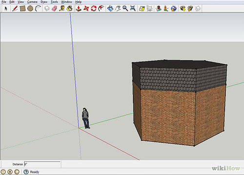 How to create a Polygon Building using Sketchup