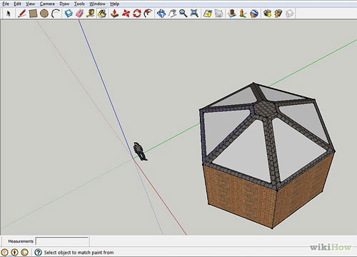 How to create a Polygon Building using Sketchup