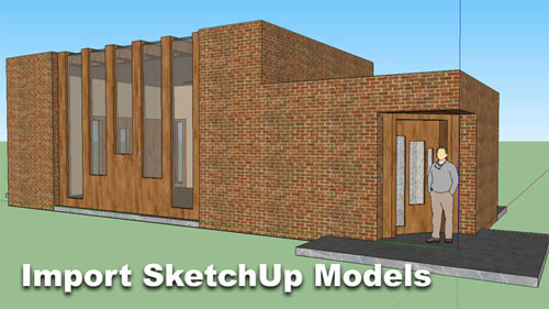 Insert photo into Sketchup