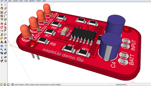 How to transform your 2d design into 3d model with sketchup