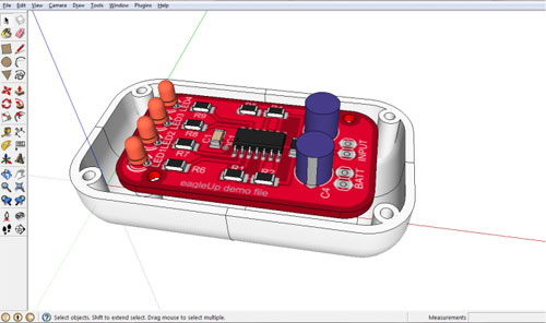 How to transform your 2d design into 3d model with sketchup