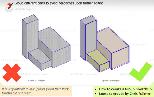 common mistakes begineers make in sketchup