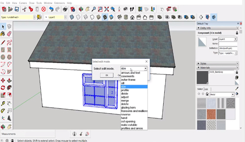 Window+ – A useful sketchup extension