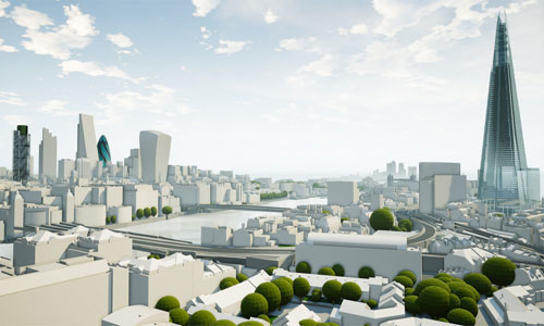 3D Model of London for SketchUp