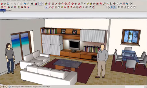 SketchUp Camera Tool � Change the View of your Design