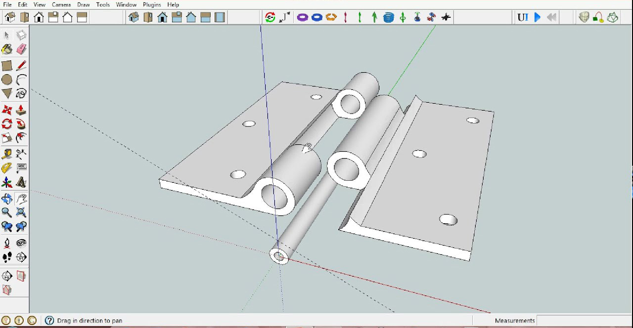 Methods to design moving parts in SketchUp for 3D Printing