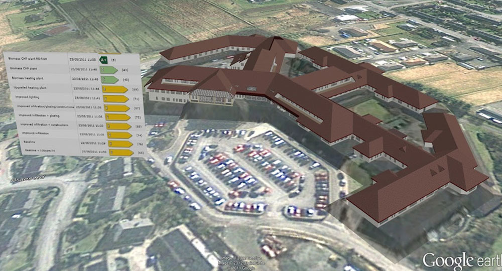 NHS Western Isles Hospital Energy Usage Upgrade with SketchUp