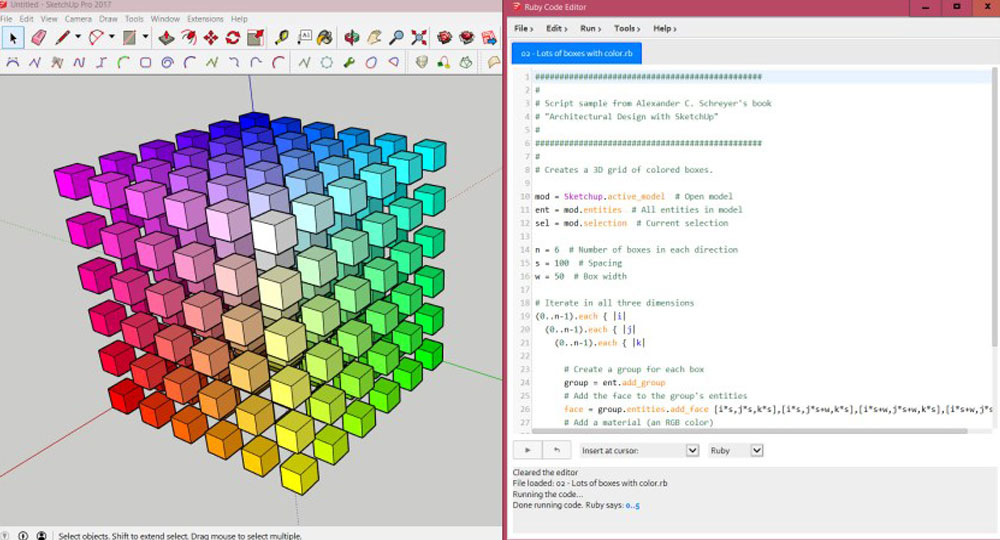 SketchUp Ruby Code Editor is Updated