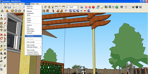 How can you chose your photo editing application within SketchUp