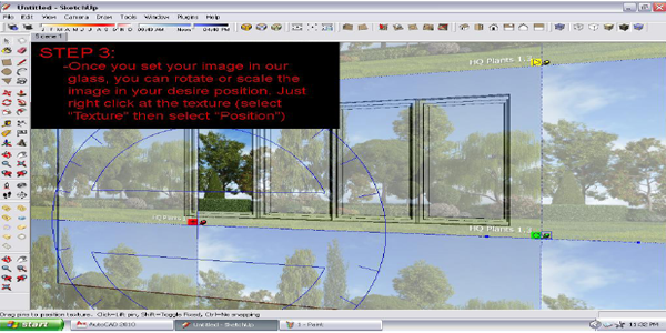 The Making of Glass reflection effect