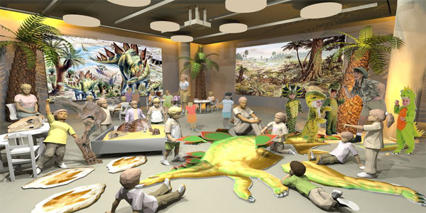 SketchUp Digital Watercolor for a Museum Classroom