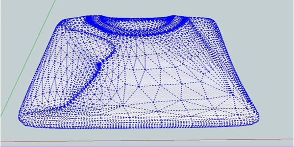 How to model a folded tshirt