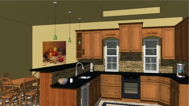designing kitchens with sketchup | sketchup for kitchen design