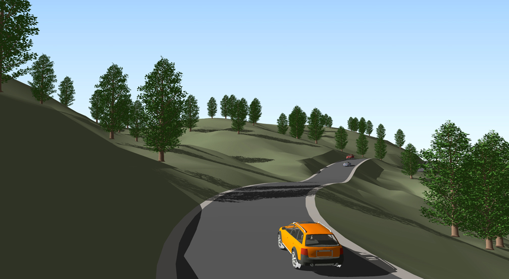 Learning to model terrain in SketchUp
