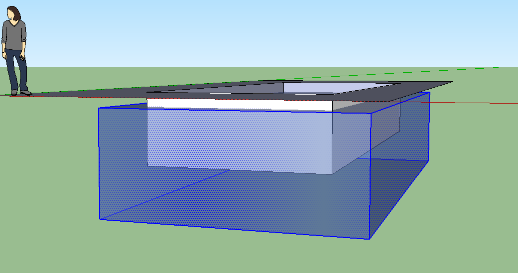 Modelling a pool in SketchUp