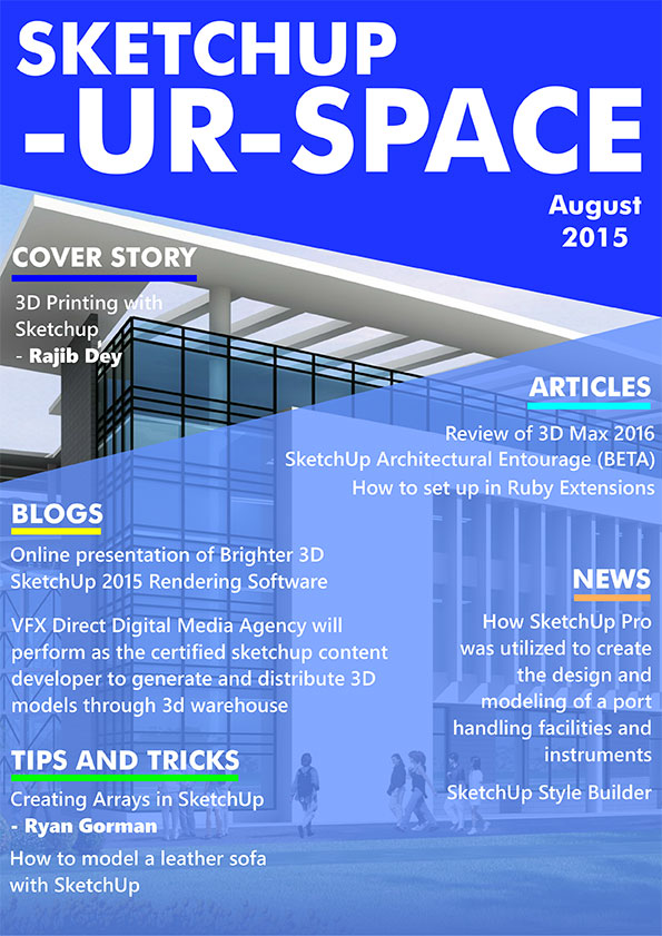 Sketchup-ur-space Magazine - August 2015