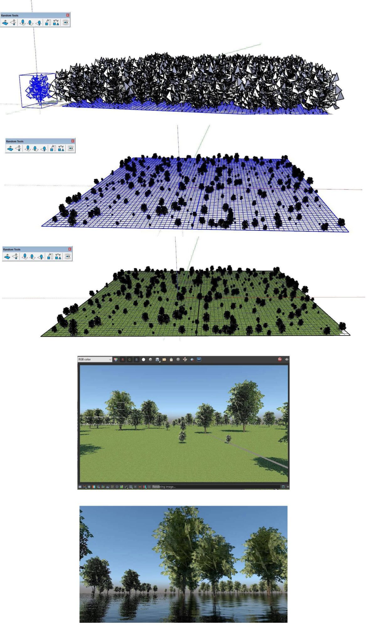 Plugin "Random Tools" Gratis Sketchupurspace