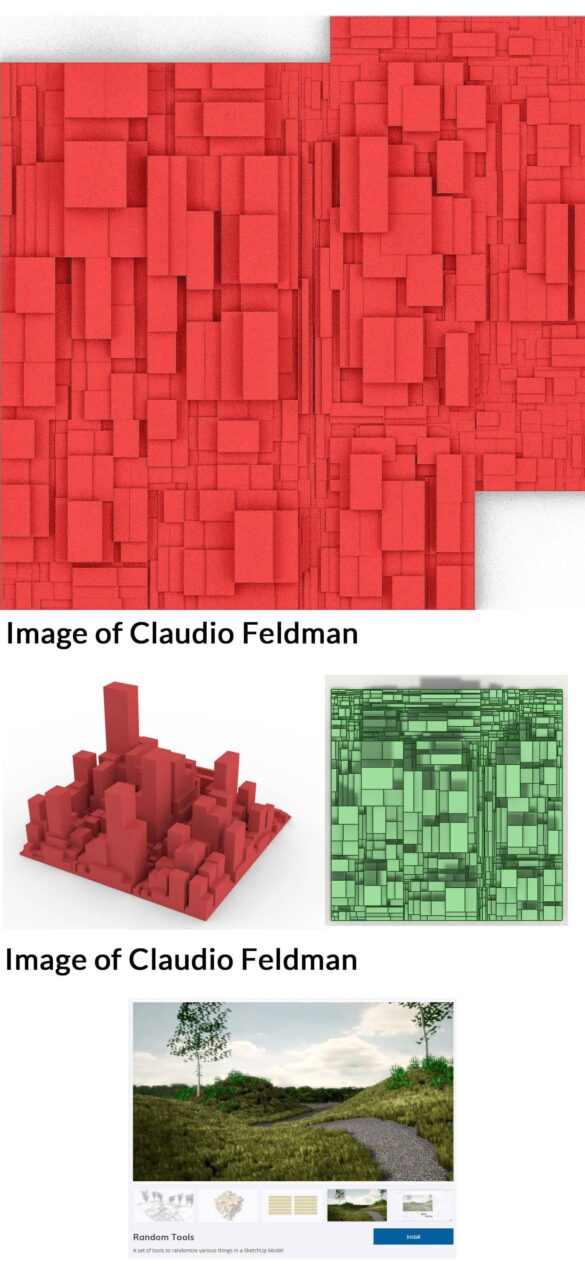 Plugin "Random Tools" Gratis Sketchupurspace