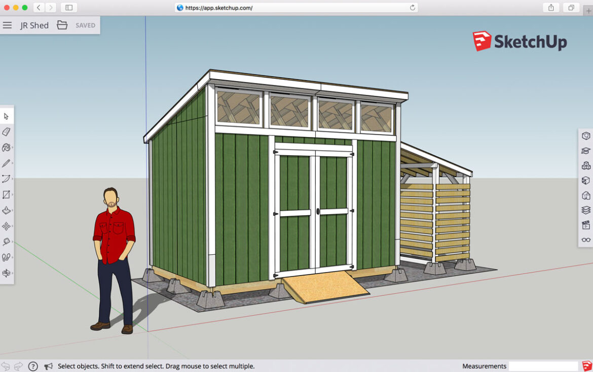 Martin English used Sketchup for Making Home