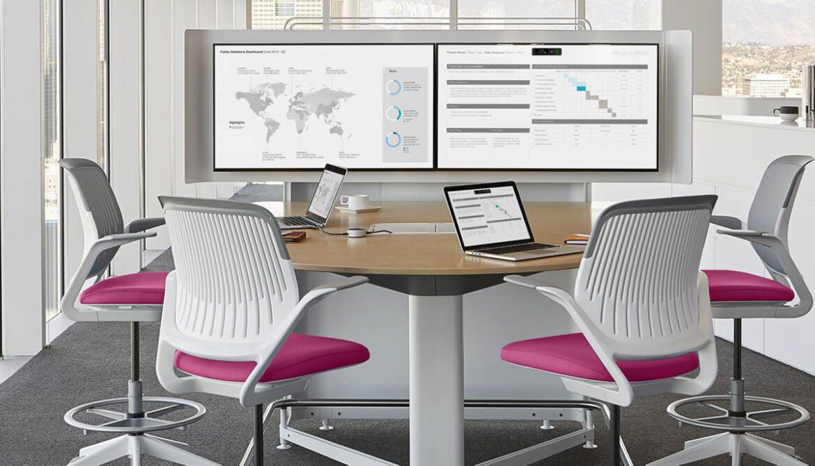 Steelcase manufactures new office furnitures using SketchUp software